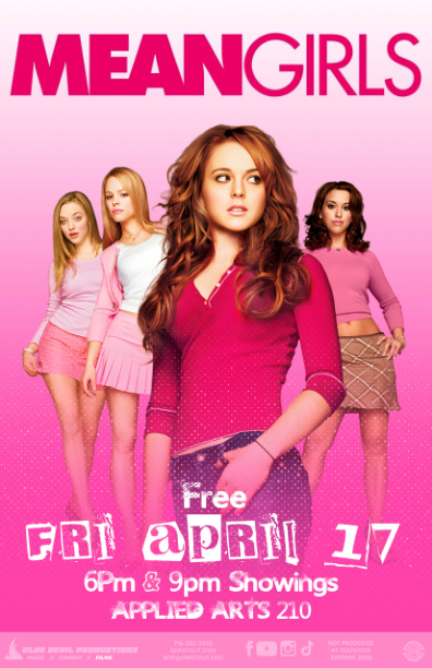 Poster for the event Mean Girls - 6pm Showing | Poster for the event Mean Girls - 9pm Showing
